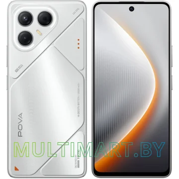Смартфон Tecno Pova 7 5G 8GB/128GB (серебристый)